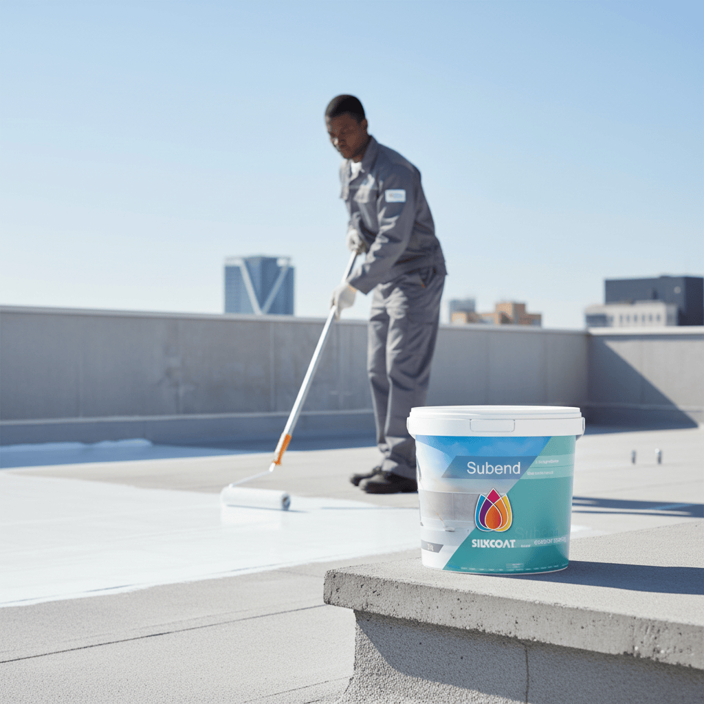 Silkcoat Waterproofing Coatings Silkcoat Subend Acrylic Waterproofing Paint | 10KG & 20KG