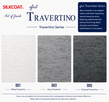 Silkcoat Decorative Effect Coatings Silkcoat Travertino Natural Stone-Effect Decorative Interior Paint 25KG