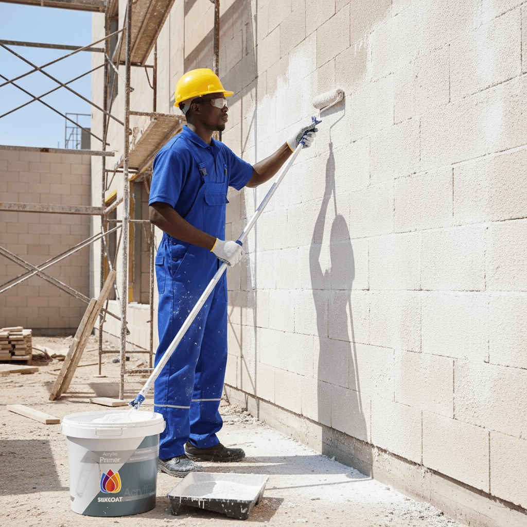 Silkcoat Paint Primers Silkcoat Water-Based High-Adhesion Acrylic Exterior Primer 15L