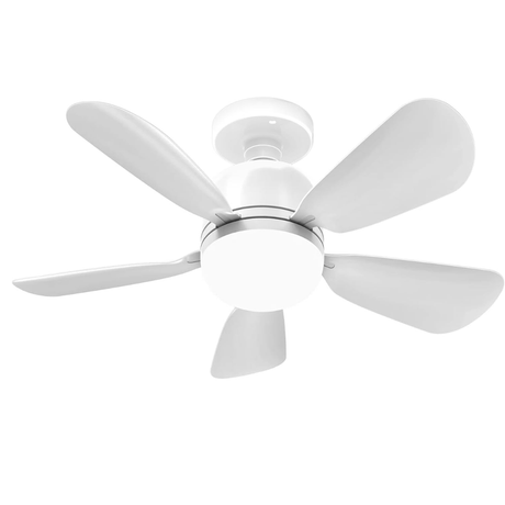 SM BuildPro Ceiling Lights Modern Ceiling Fan with LED Light and Remote Control - 18W