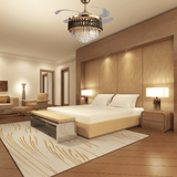 SM Electrical Ceiling Lights Fancy Art Chandelier Fan Ceiling Light - ESC-513B+B