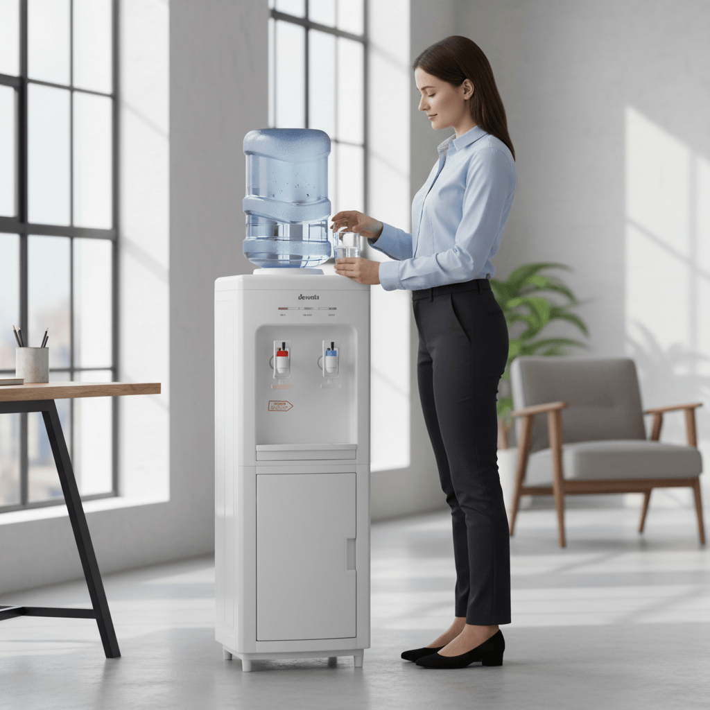 SM Essential Bundles Kitchen Appliances AquaFresh Hydration Kit - Decakila Water Dispenser, Stainless Steel Mug Tumbler 566ml And Decakila 1.8L Stainless Steel Electric Kettle 1500W