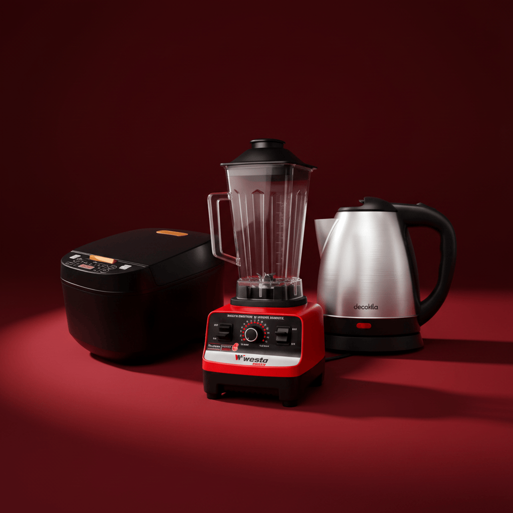 SM Essential Bundles Kitchen Tools & Accessories Simply Better Kitchen for Her - Blender + Electric Kettle + Rice Cooker 🎁