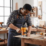 SM Essential Bundles Hand Saws & Cutting Tools Woodworking Precision Kit - Laminate Trimmer, Hacksaw & Chalk Line Reel Set