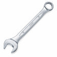 JcTop 19mm silver metric combination spanner with open and ring ends on a white background
