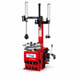 Mirage PL-1292IT red semi-automatic tyre changer with helper arms on a white background.