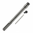 Mister SDS-Max core drill adapter arbor with pilot bit and fastening component on a white background