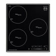 Kaiser Grand Chef KCT 4746 FI 45cm three-zone black induction hob on a white background