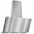 Kaiser Avantgarde Pro AT 9455 N Eco stainless steel 90cm angled cooker hood on a white background