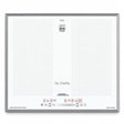 White Kaiser La Perle 60cm induction hob with four cooking zones and front Power Slide touch controls on a clean studio background.