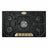 Kaiser Empire black and ivory 90cm gas hob with five burners and front-mounted control knobs on white background