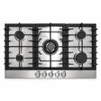 Kaiser KG 9356 Turbo 90cm stainless steel five-burner gas hob with central triple-ring burner