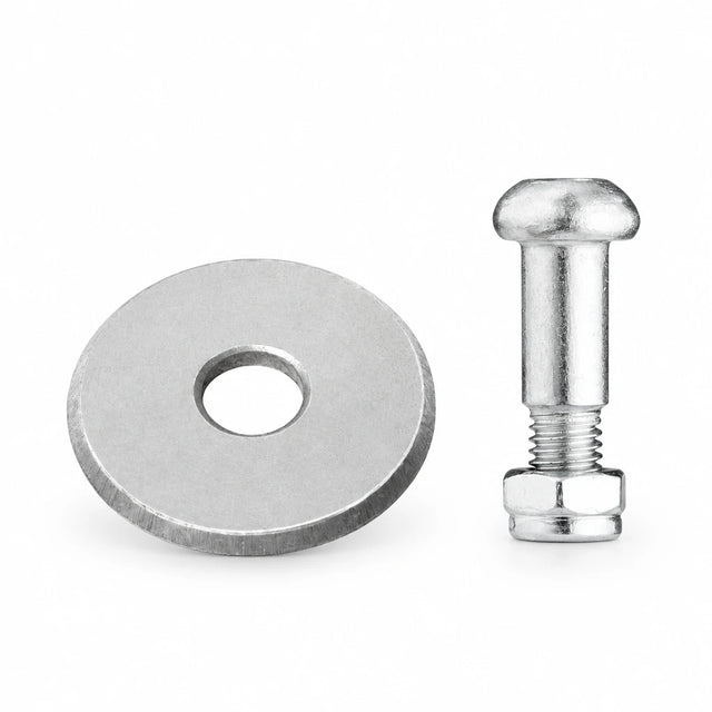 Wadfow WCJ2501 tungsten-carbide tile cutter scoring wheel with retaining bolt on a white background