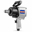 Wadfow 3/4-inch heavy-duty twin-hammer pneumatic air impact wrench with silver housing and top handle on white background
