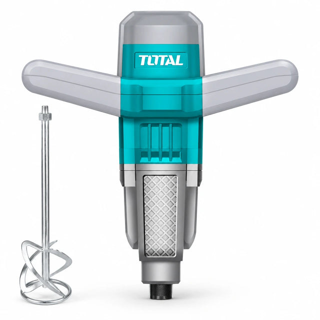 Total TD716008 1600W dual-speed electric mixer with supplied mixing paddle on a white background