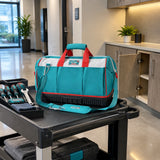 Closed Total THT16163 tool bag ready on a service cart in an orderly contemporary maintenance area