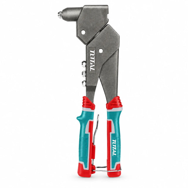 Total THT32106 10.5-inch 360-degree swivel-head hand riveter on a white background