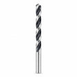 Ingco 14 mm HSS4341 black-flute twist drill bit DBT1201404 on white background