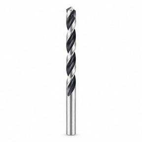 Ingco 14 mm HSS4341 black-flute twist drill bit DBT1201404 on white background
