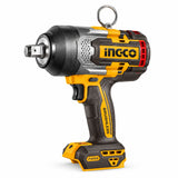 Ingco CIWLI201355 20V cordless impact wrench with 3/4-inch square drive on a white background