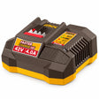Ingco FCLI42041 42V 4A lithium-ion battery charger on a white background