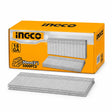Ingco ANA18501 orange box of 5,000 50 mm 18-gauge brad nails on a white background