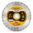 Ingco DMD044053 16-inch 405mm laser-welded diamond floor-saw disc for concrete cutting on a white background