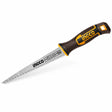 Ingco HWBSW1506 6-inch wall board saw with SK5 8TPI blade and ergonomic handle on a white background.