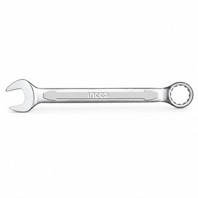 Ingco HCSPA091 9mm Cr-V combination spanner with open and 12-point ring ends on a white background