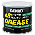 Abro #3 Super Heavy Duty Grease 454g tin with black label and translucent lid on a white background