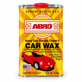 Abro SW-300 473ml car wax tin standing upright on a clean white background