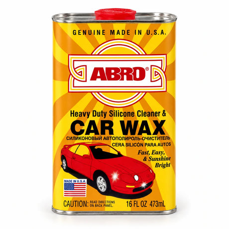 Abro SW-300 473ml car wax tin standing upright on a clean white background