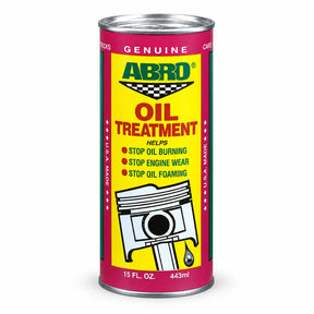 Abro Engine Oil Treatment 15 fl oz 443 ml can standing upright on a white background