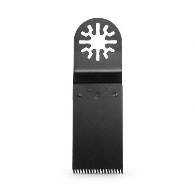 Coofix 30 mm bi-metal oscillating multi-tool saw blade with toothed edge on a white background