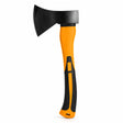 Coofix 600 g forged-steel axe with black head and orange-and-black two-tone handle on a white background