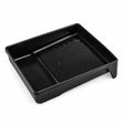 Coofix black plastic paint tray shown empty on a clean white background