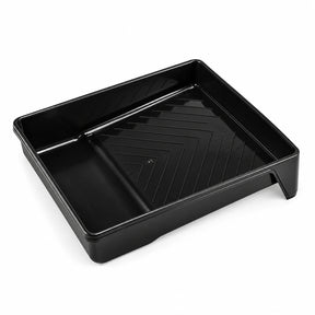 Coofix black plastic paint tray shown empty on a clean white background