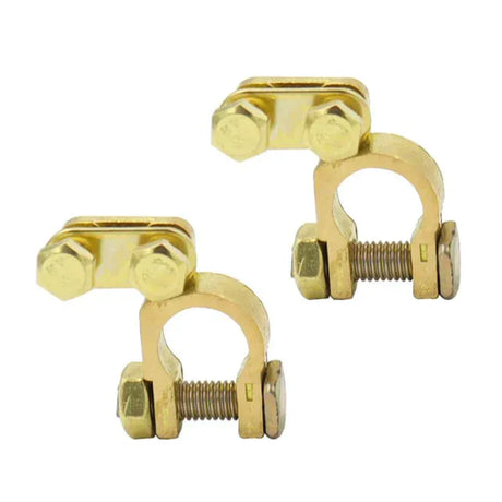 SM Select Auto Battery Accessories Brass Car Battery Terminal Connectors