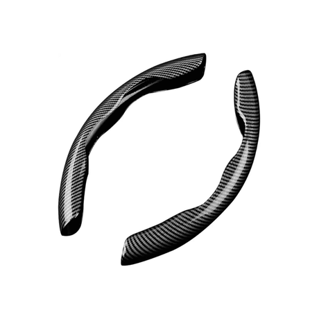SM Select Interior Comfort & Styling Carbon Non-Slip Universal Car Steering Wheel Cover