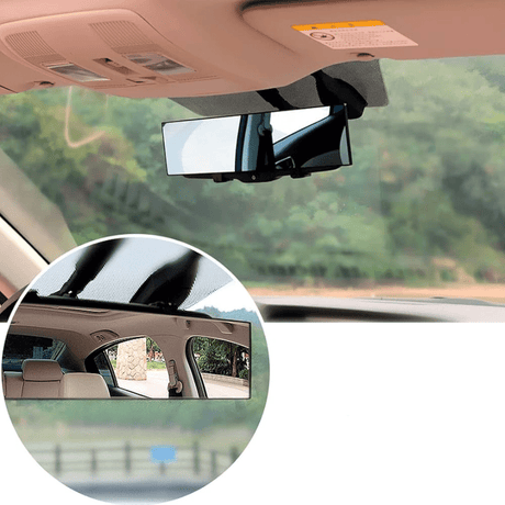 SM Select Vehicle Safety & Security Universal Wide Angle Car Interior Mirror