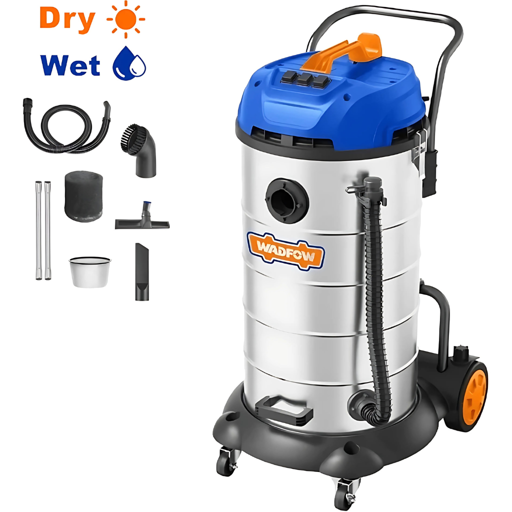 Wadfow Wet & Dry Vacuum Cleaner  90L  - WVR5A90
