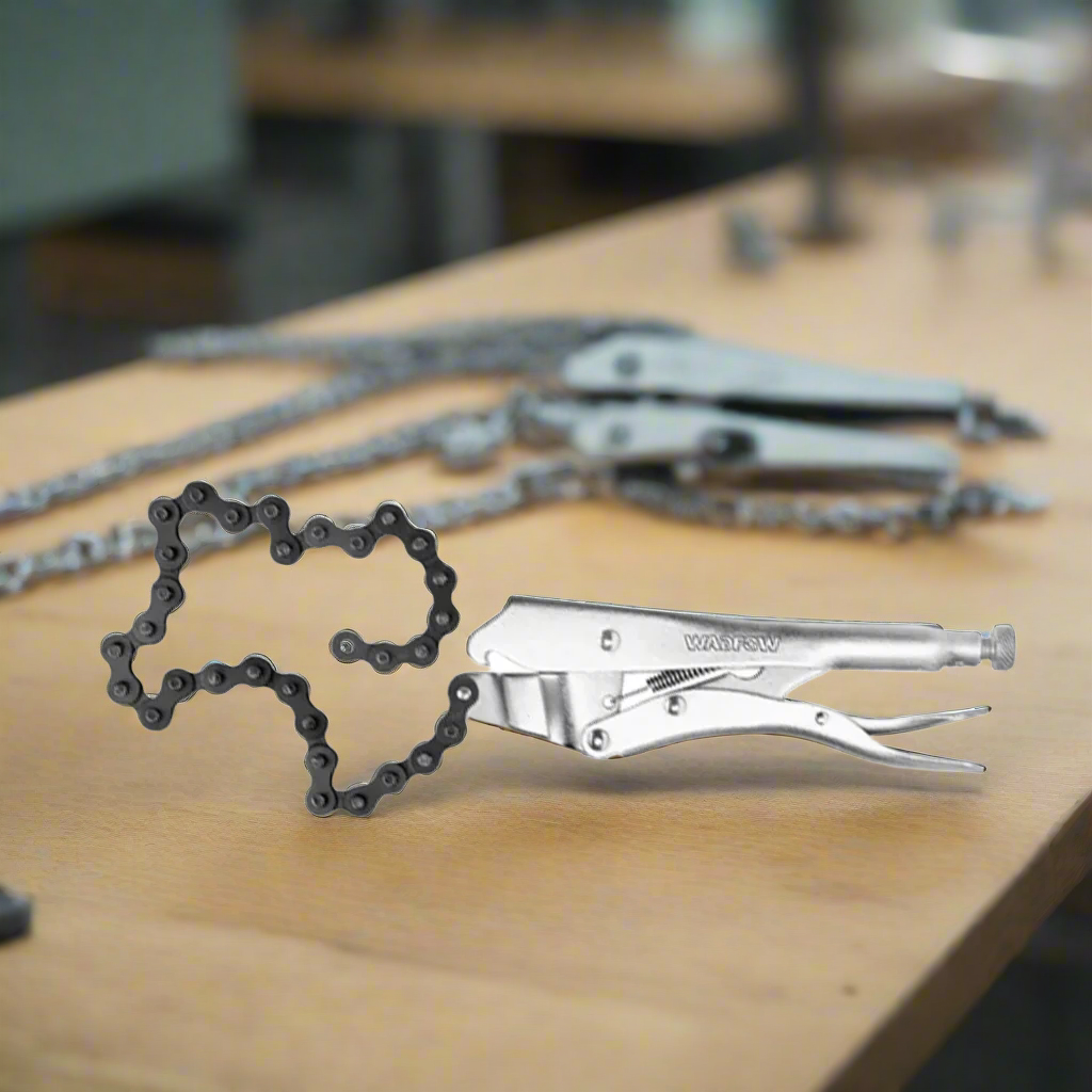 Wadfow 10" Chain Clamp Locking Plier - WLP5510
