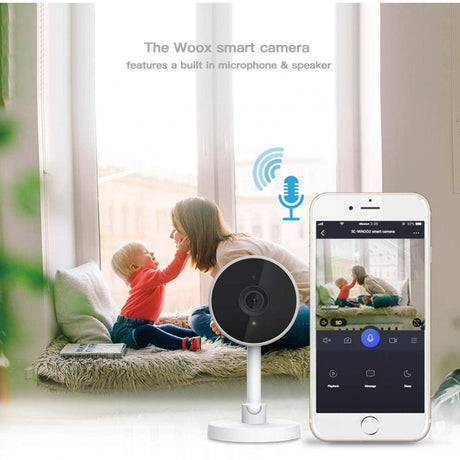 Smart Home Security & Surveillance Systems Smart Indoor WIFI Camera with Night Vision, Motion Detection & 2-Way Audio