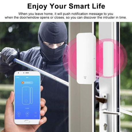 Smart Home Smart Home Smart Wi-Fi Door & Window Sensor with Alarm with Instant Alert