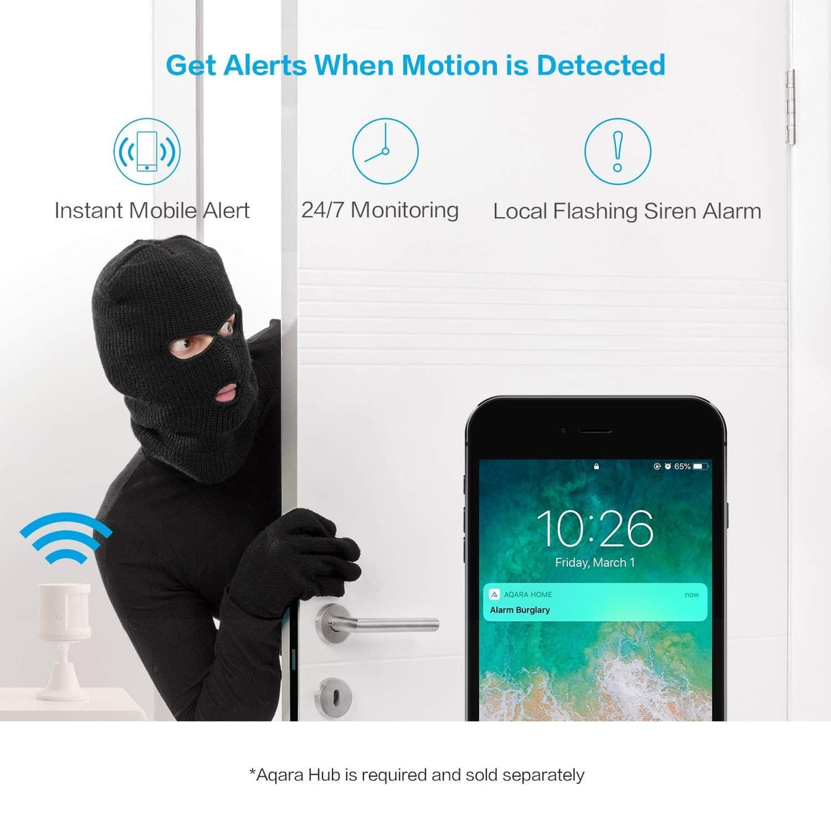 Smart Home Smart Home Smart Wi-Fi PIR Motion Detector