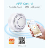 Smart Home Smart Home Smart Wi-Fi Smoke Alarm Fire Protection Detector