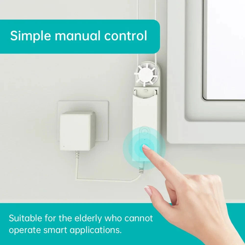 Smart Home Smart Home Smart Zigbee Curtain Motor – Automated Roller Blind Control with App & Voice Command