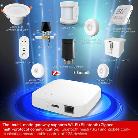 Smart Home Switches & Sockets Zigbee Smart Home Multi-Function Gateway Hub – Seamless Control for All Your Devices
