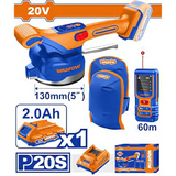 Wadfow Cordless Tile Vibration Machine With Laser Measurer & Knee Pads   - WOS241185