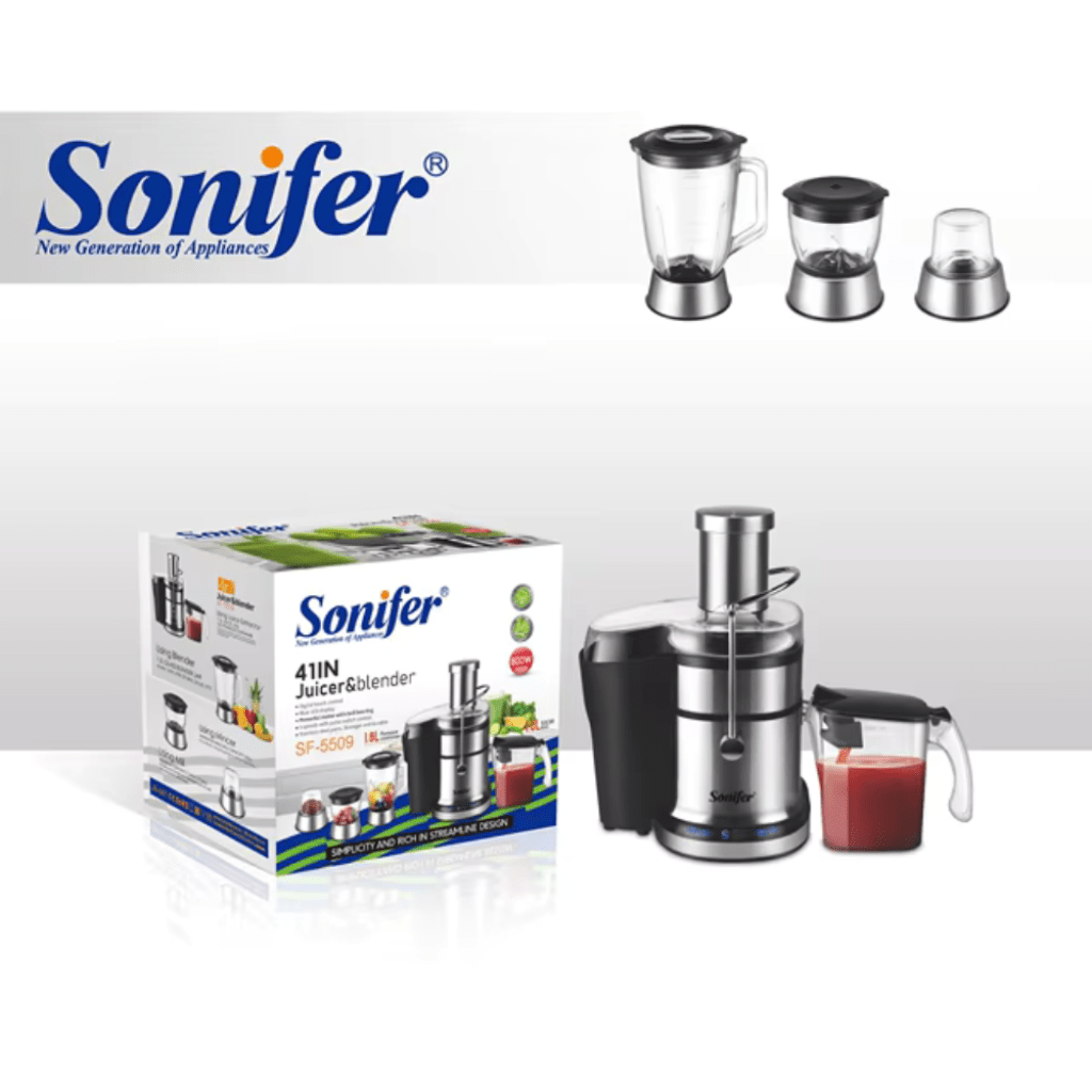 Sonifer Kitchen Appliances Sonifer 4 In 1 Juicer And Blender SF-5509